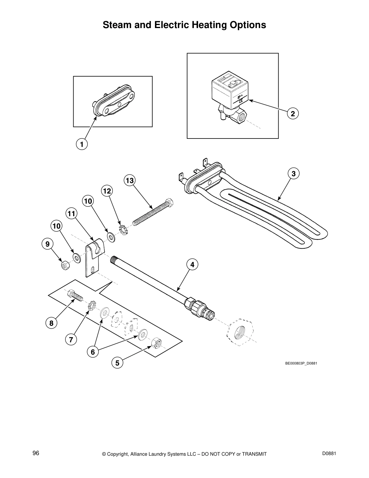 Steam and Electric Heating Options
