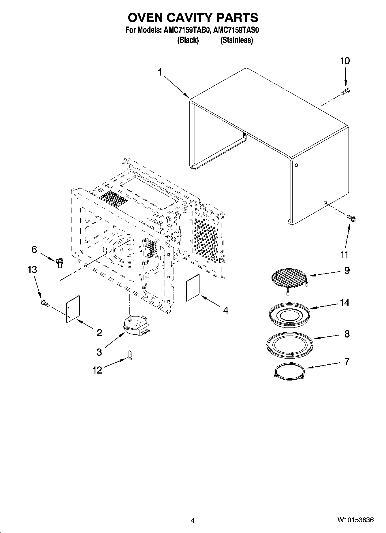 03 - OVEN CAVITY PARTS