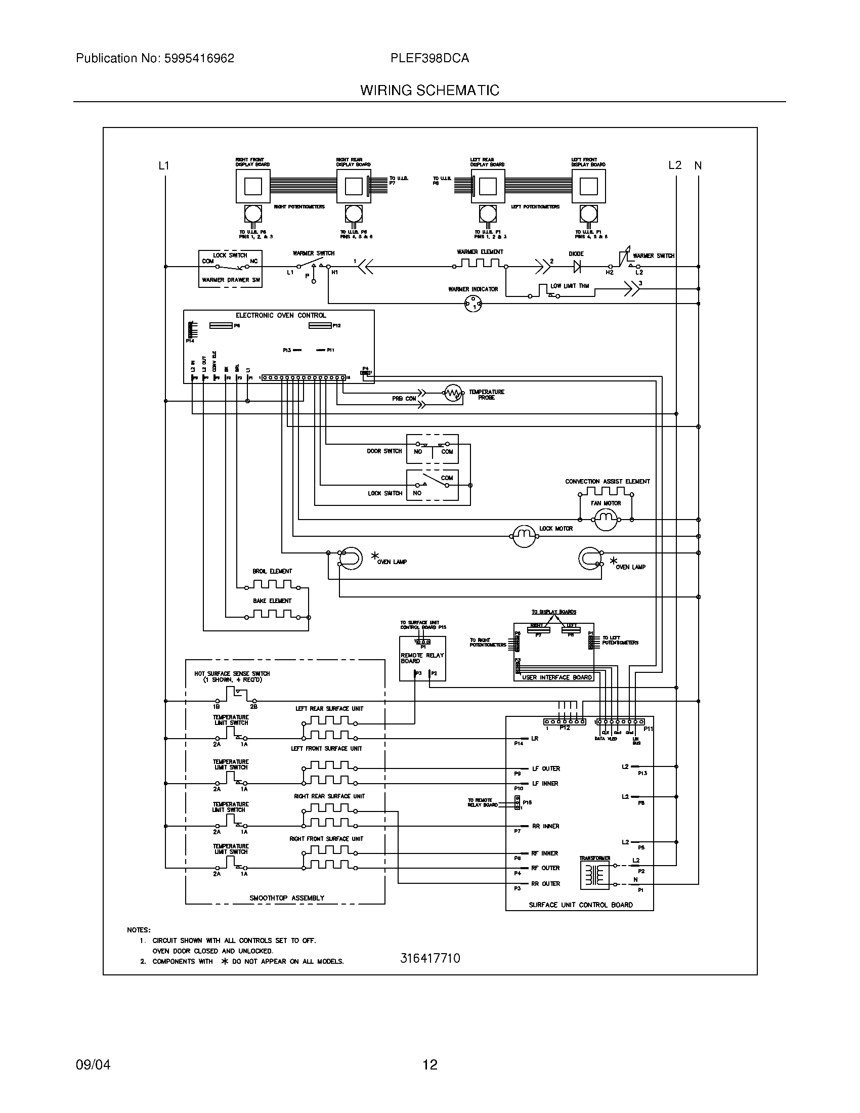 10 - WIRING SCHEMATIC