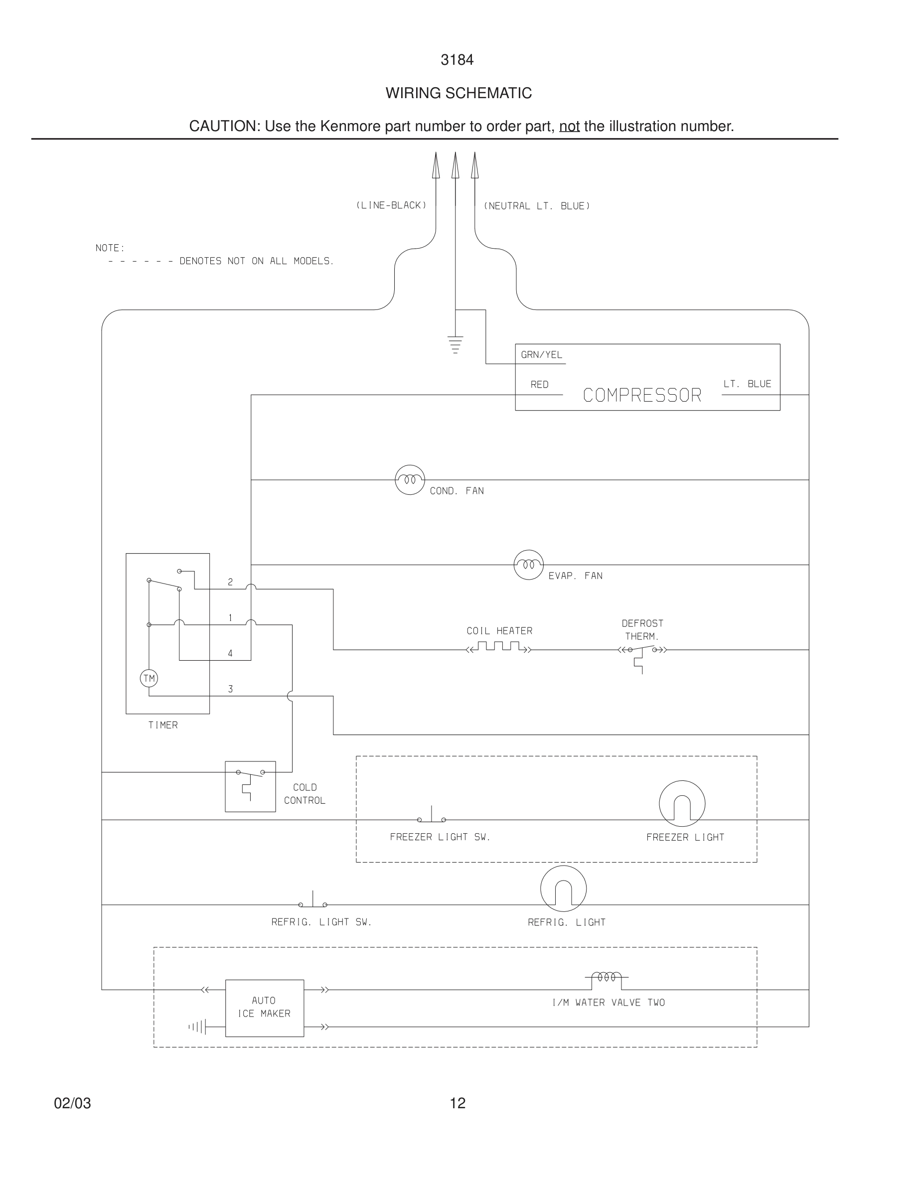 12 - WIRING SCHEMATIC