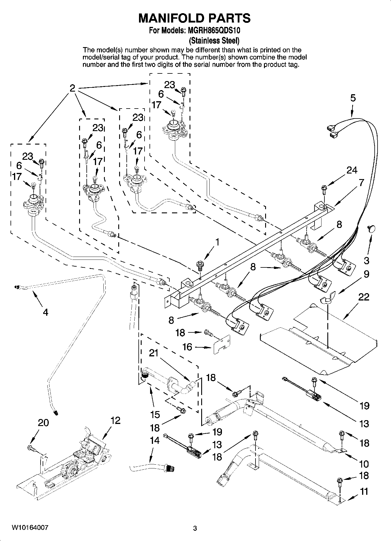 03 - MANIFOLD PARTS
