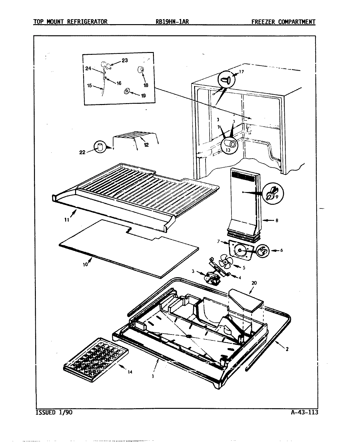 02 - FREEZER COMPARTMENT