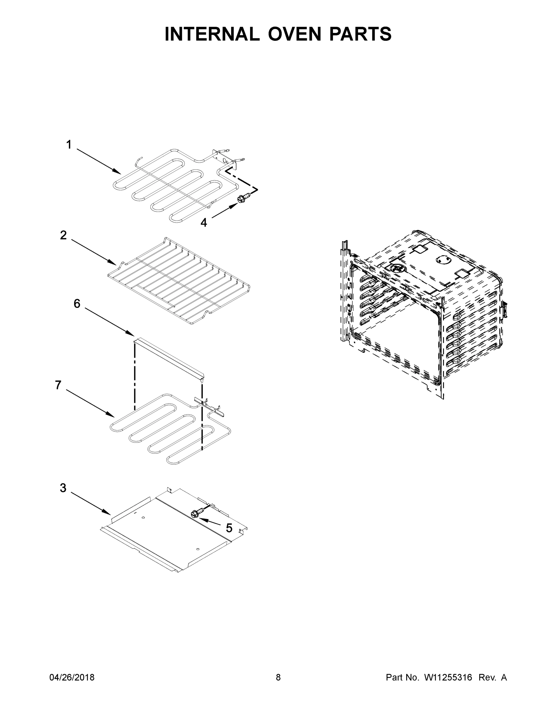 05 - INTERNAL OVEN PARTS