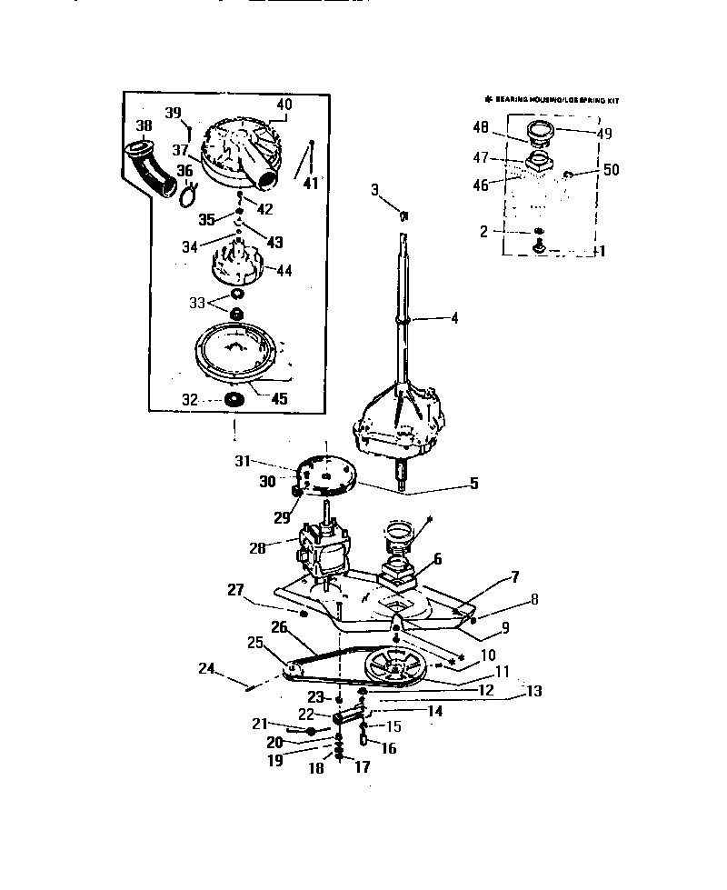 06 - DRIVE MOTOR & PUMP ASSEMBLY