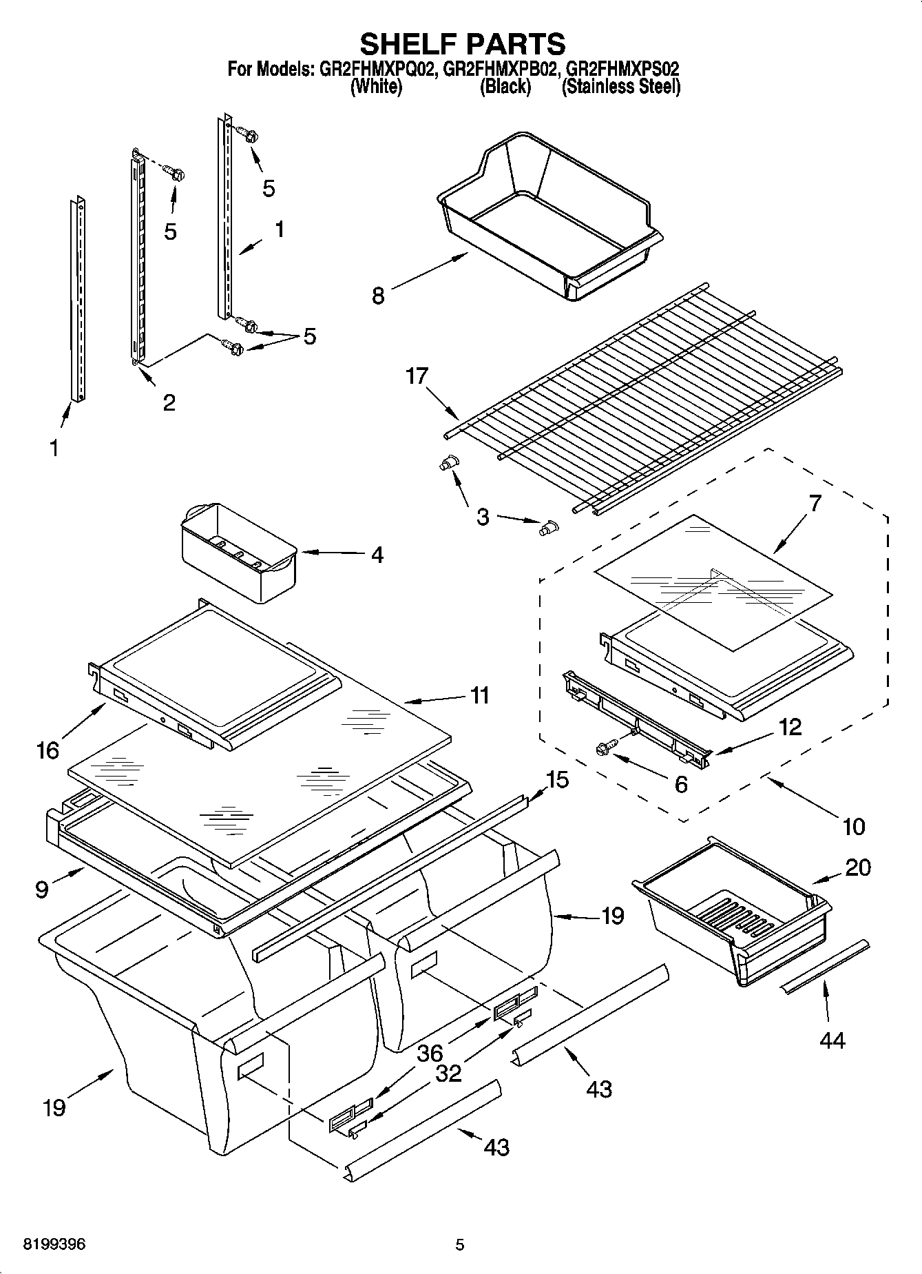 03 - SHELF PARTS