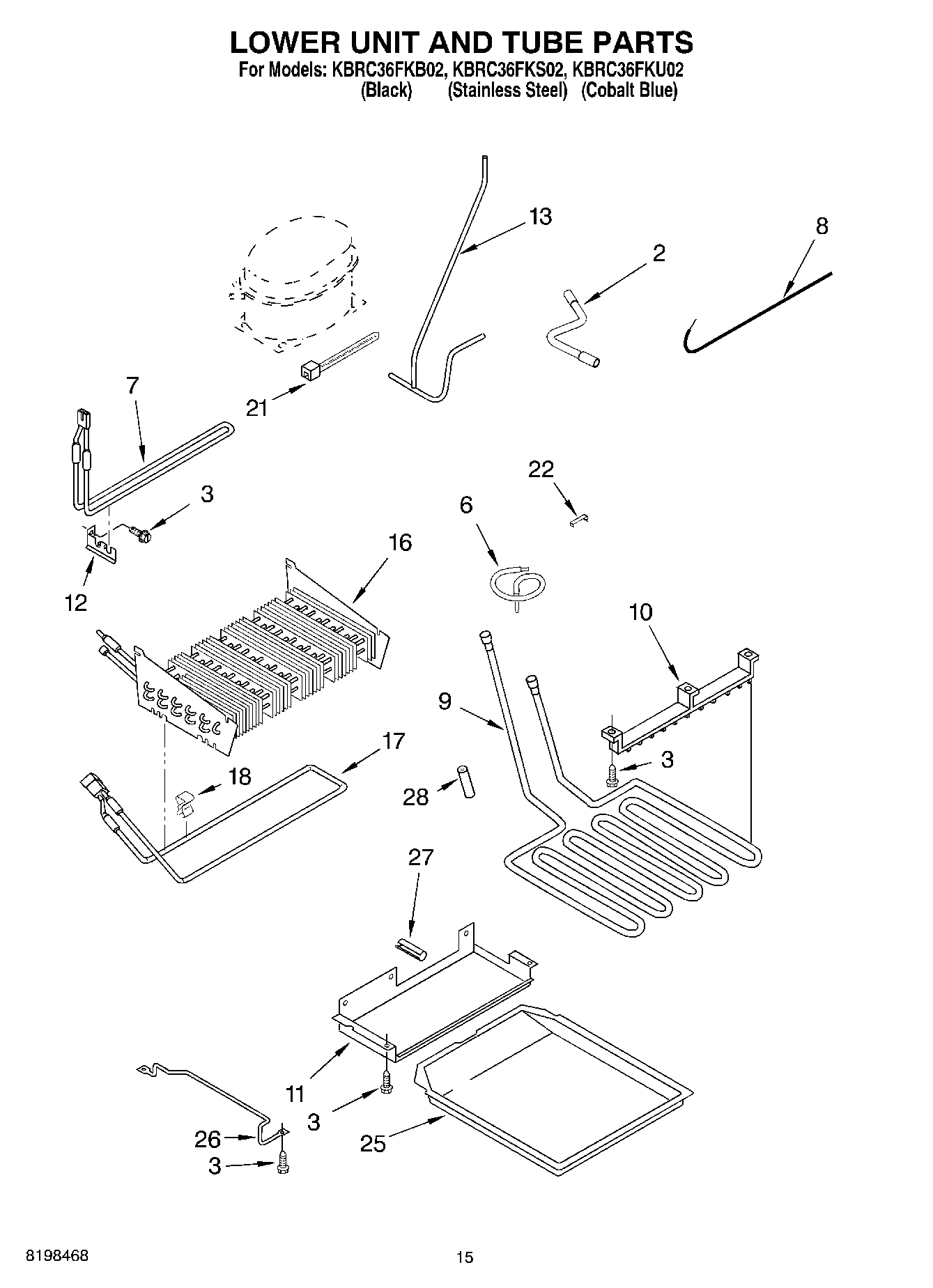 09 - LOWER UNIT AND TUBE PARTS