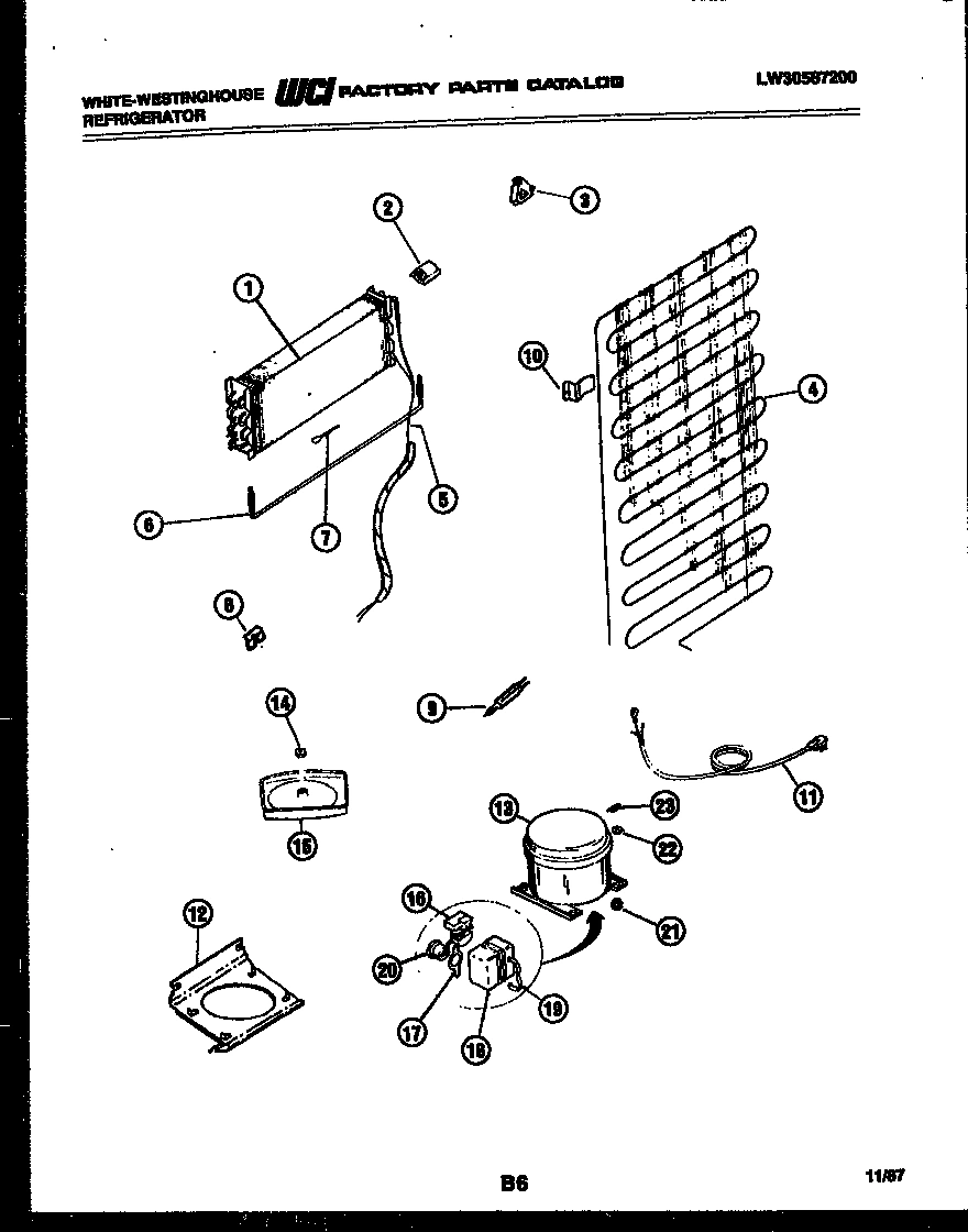 04 - SYSTEM AND AUTOMATIC DEFROST PARTS