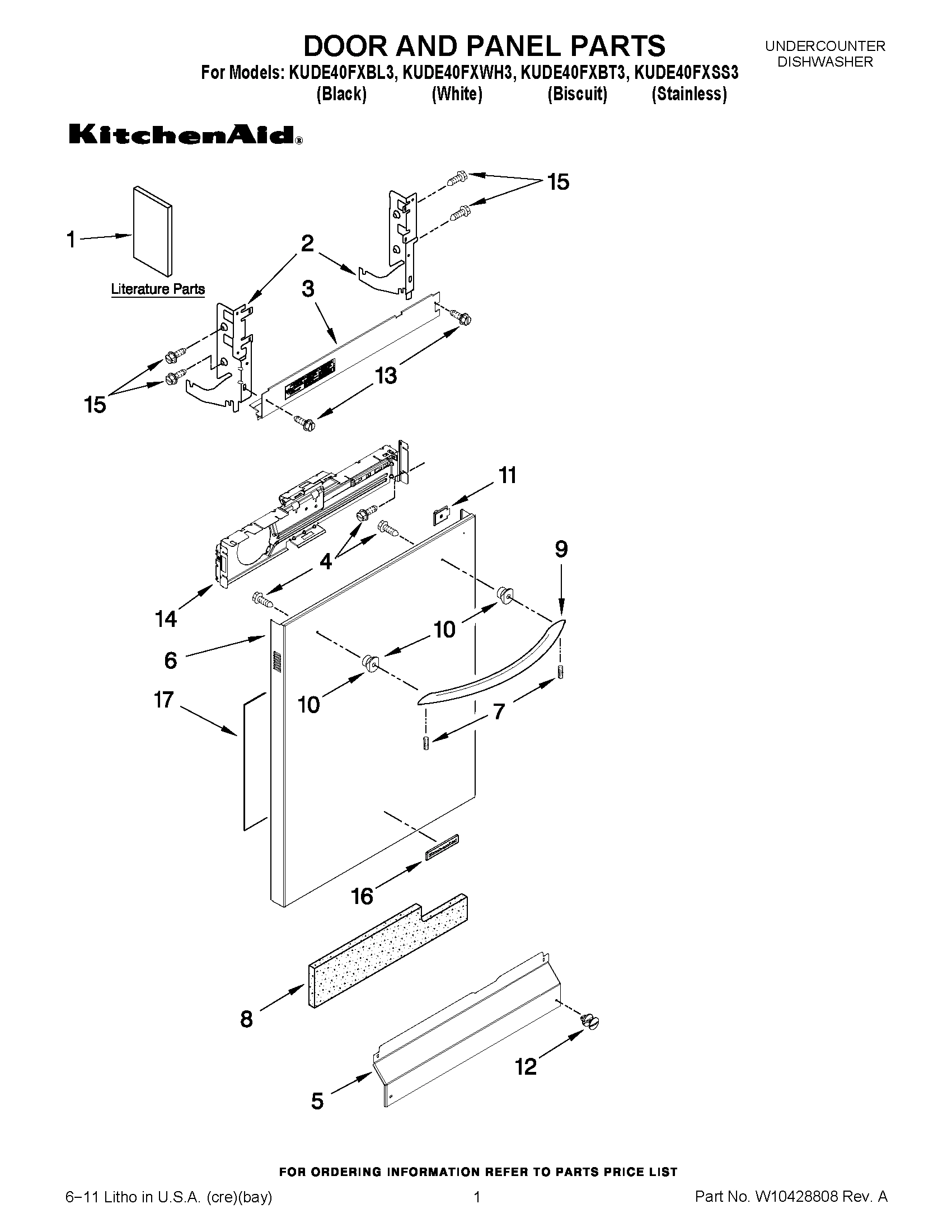 01 - DOOR AND PANEL PARTS