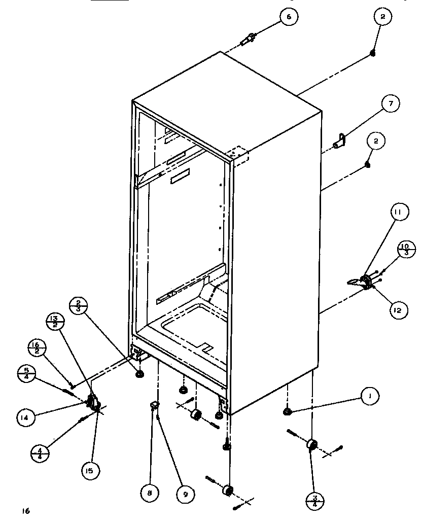 02 - CABINET BOTTOM & BACK