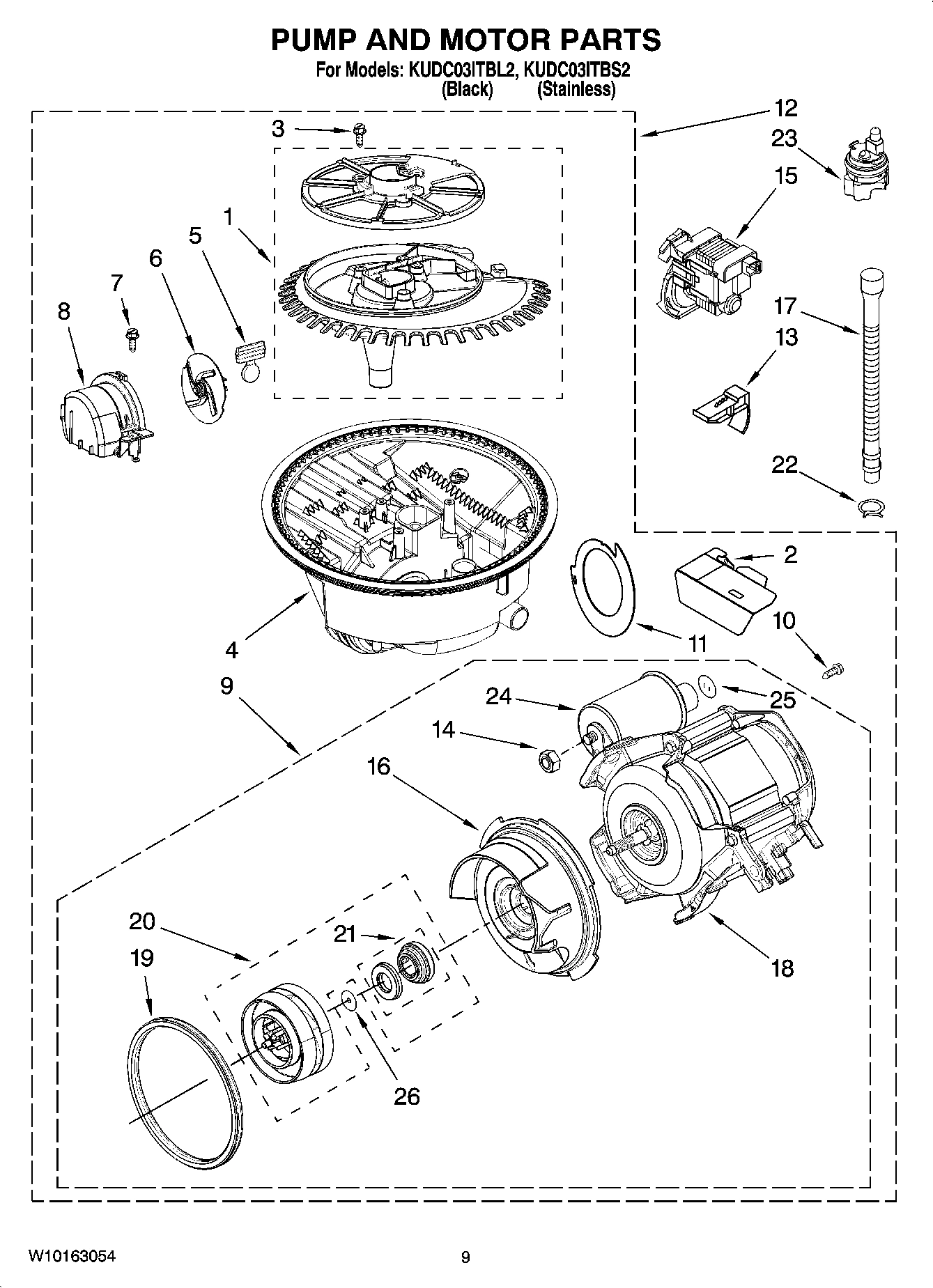 08 - PUMP AND MOTOR PARTS
