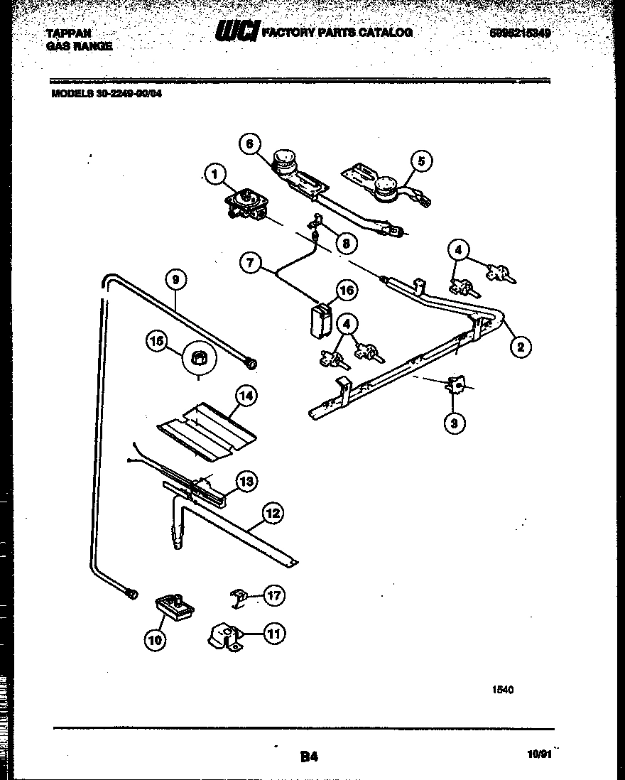 06 - BURNER, MANIFOLD AND GAS CONTROL