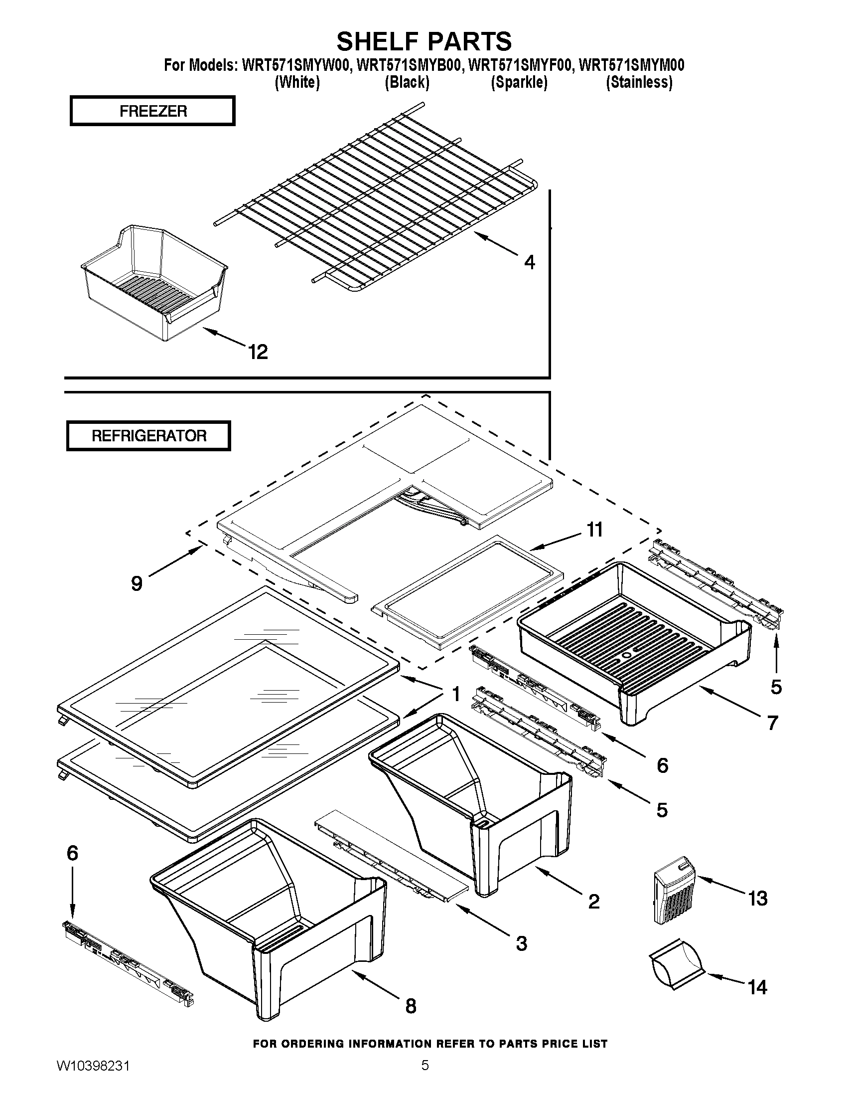 03 - SHELF PARTS