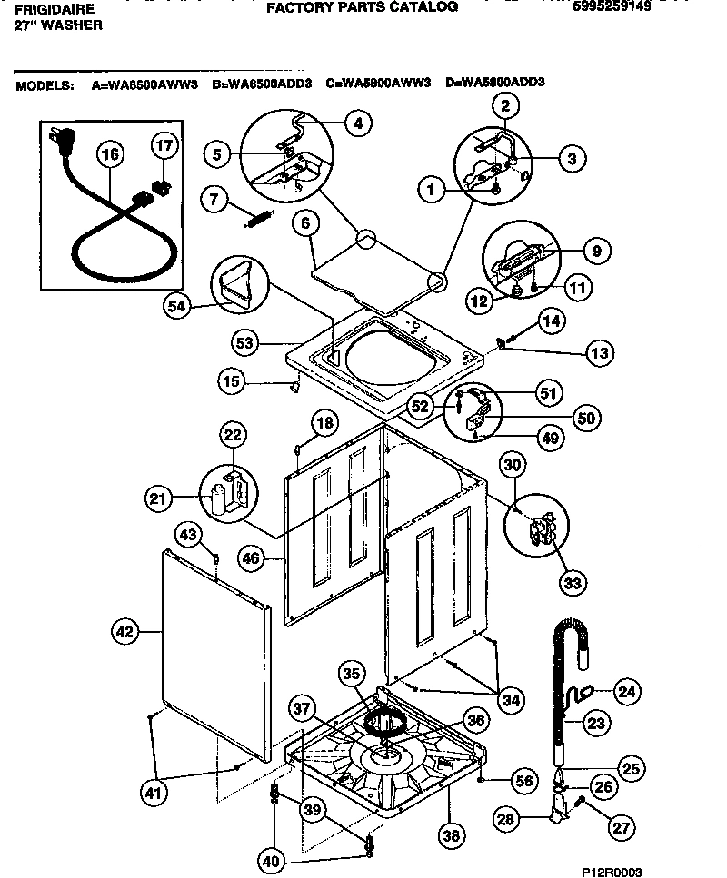 02 - CABINET, TOP PANEL, BASE