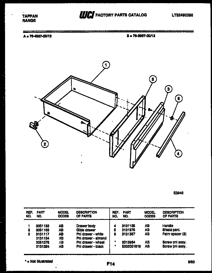 05 - DRAWER PARTS