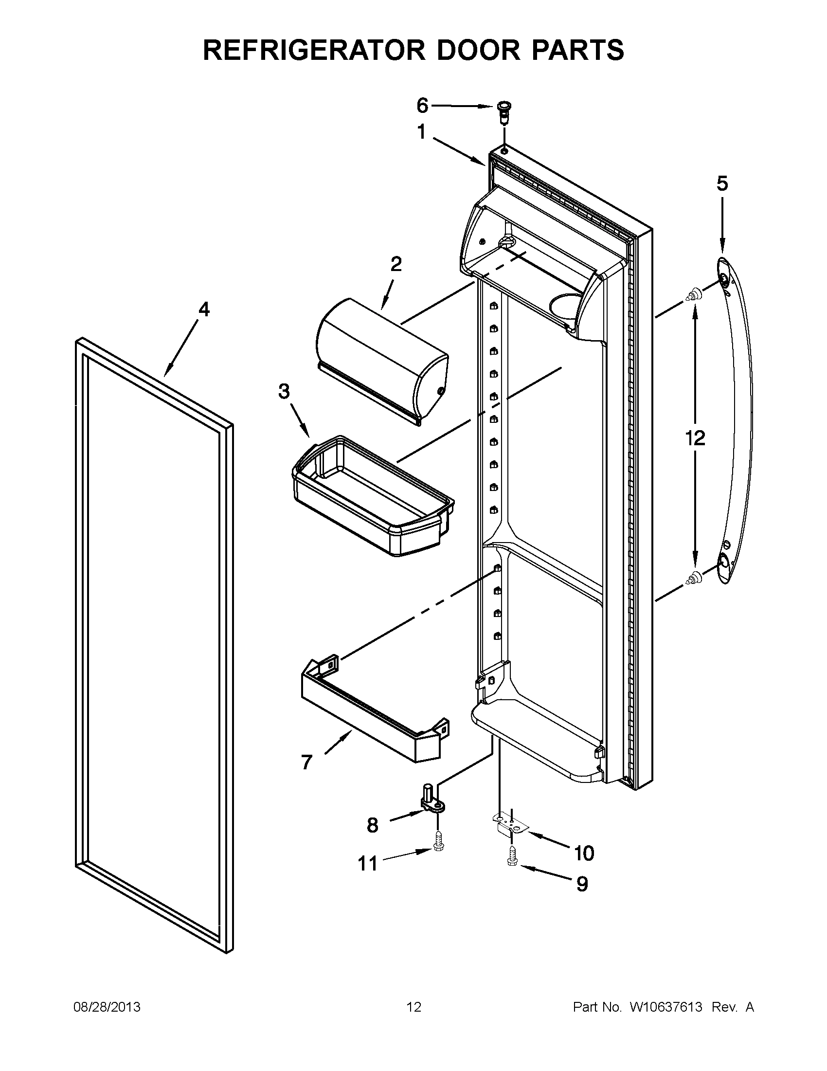 07 - REFRIGERATOR DOOR PARTS