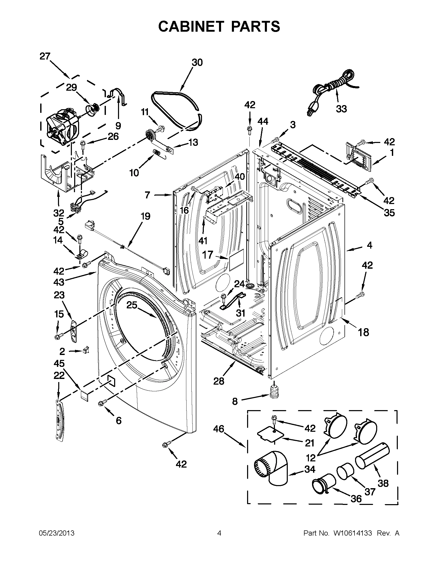 02 - CABINET PARTS