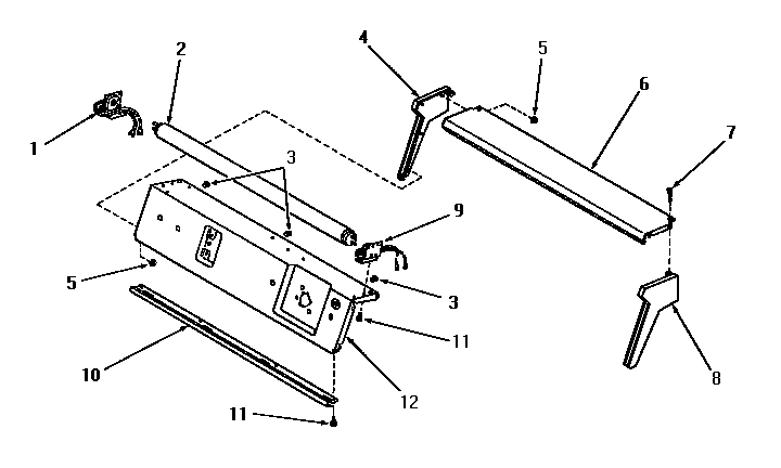17 - PAN SUPP PLT/CTRL HOOD ENDS & FLOUR TUBE