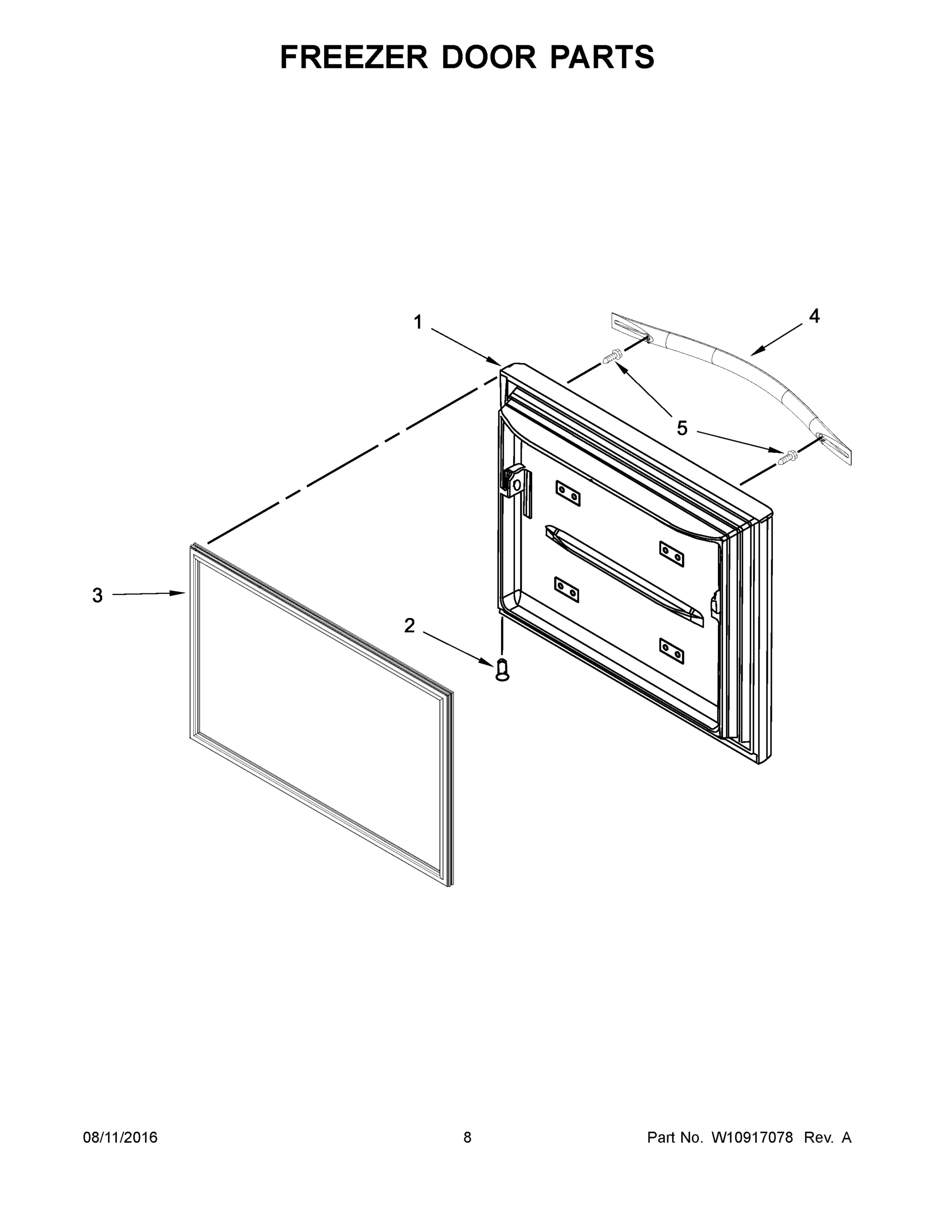 05 - FREEZER DOOR PARTS
