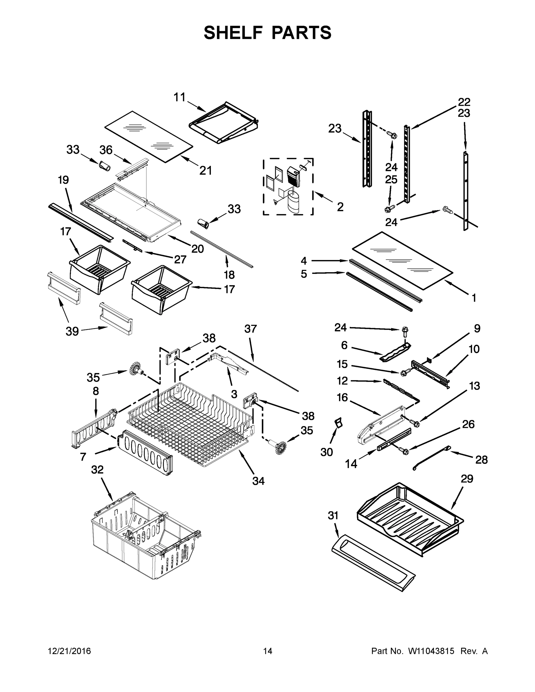 08 - SHELF PARTS
