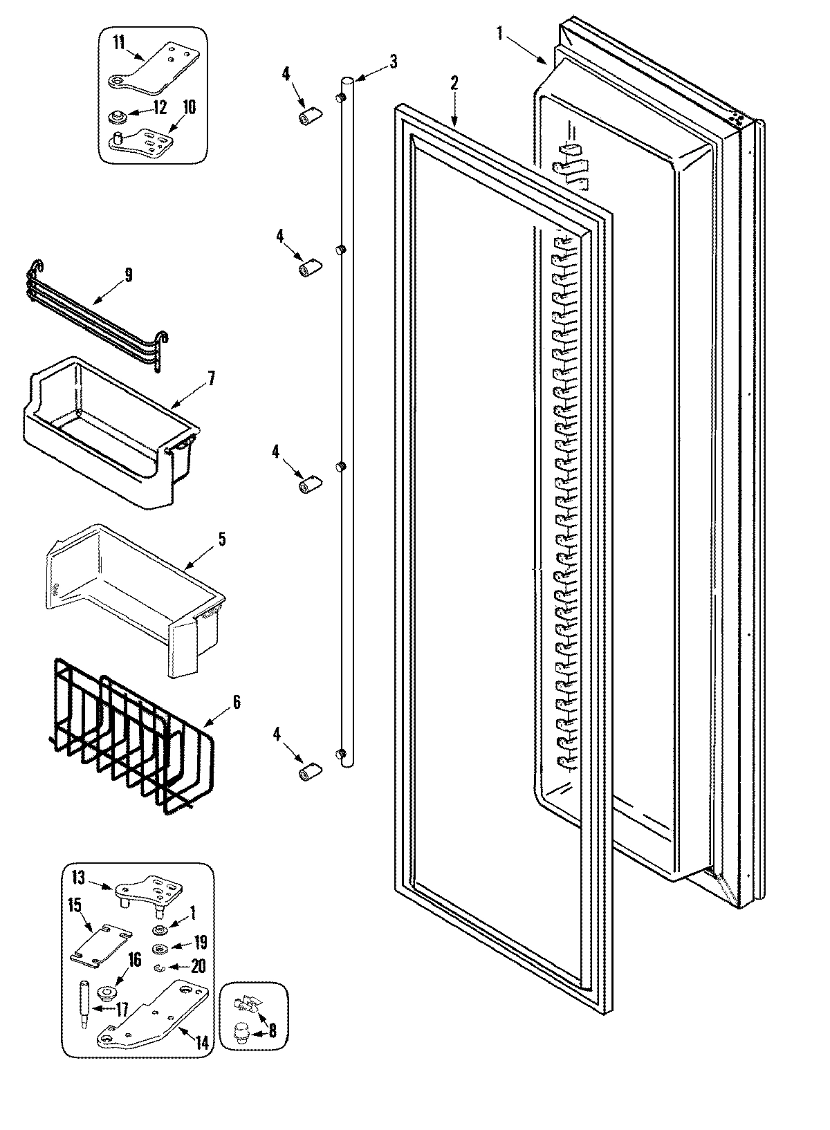 06 - FREEZER DOOR