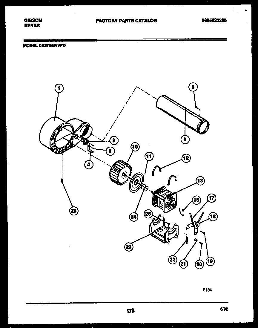 05 - BLOWER AND DRIVE PARTS