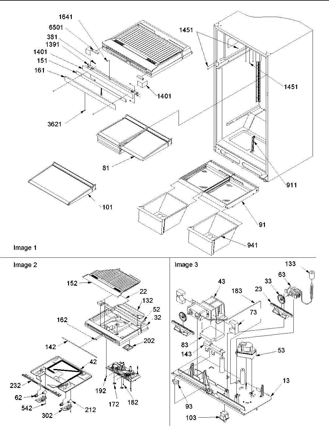 07 - Interior Cabinets & Drain Block Assy