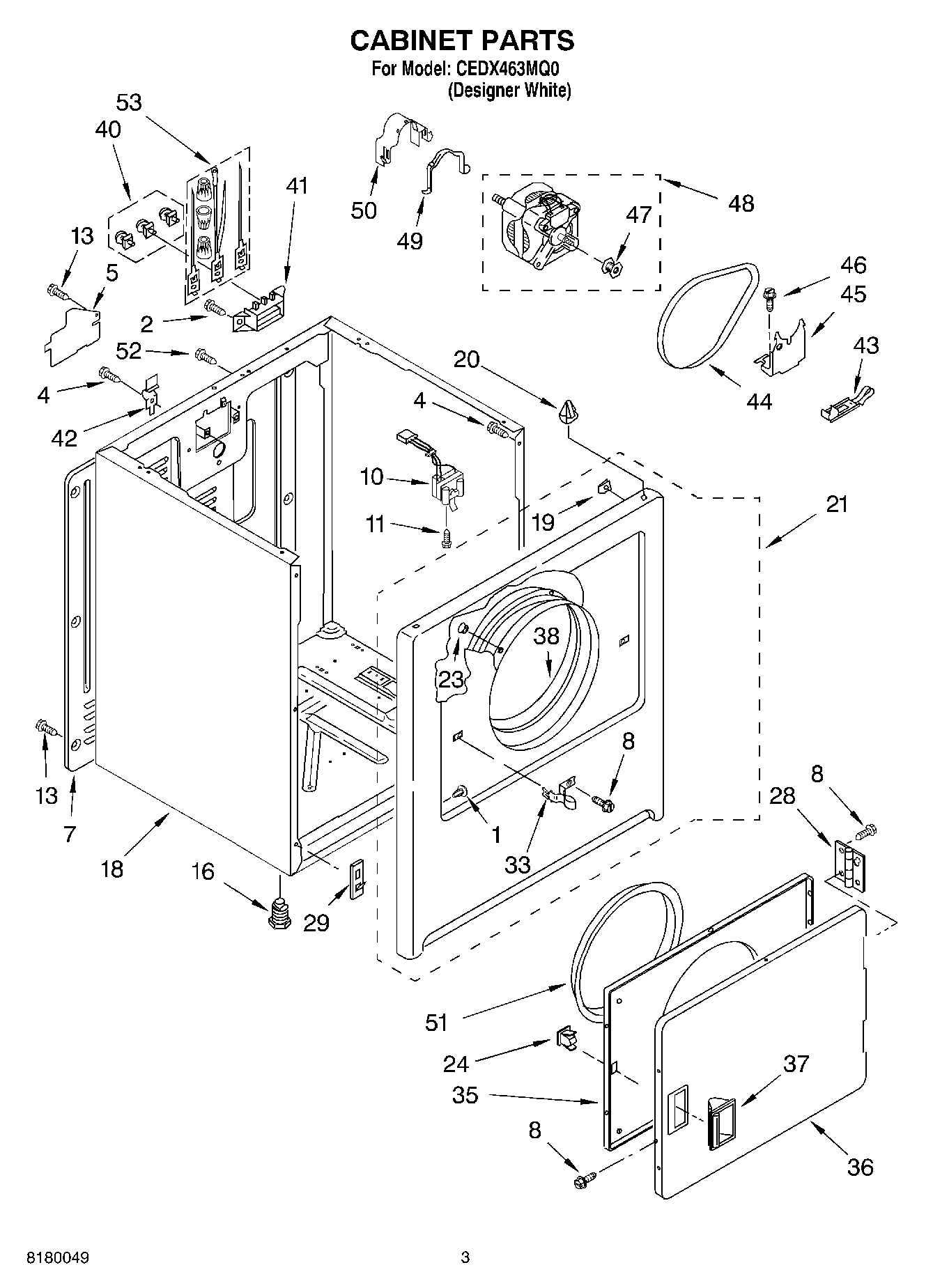 02 - CABINET PARTS