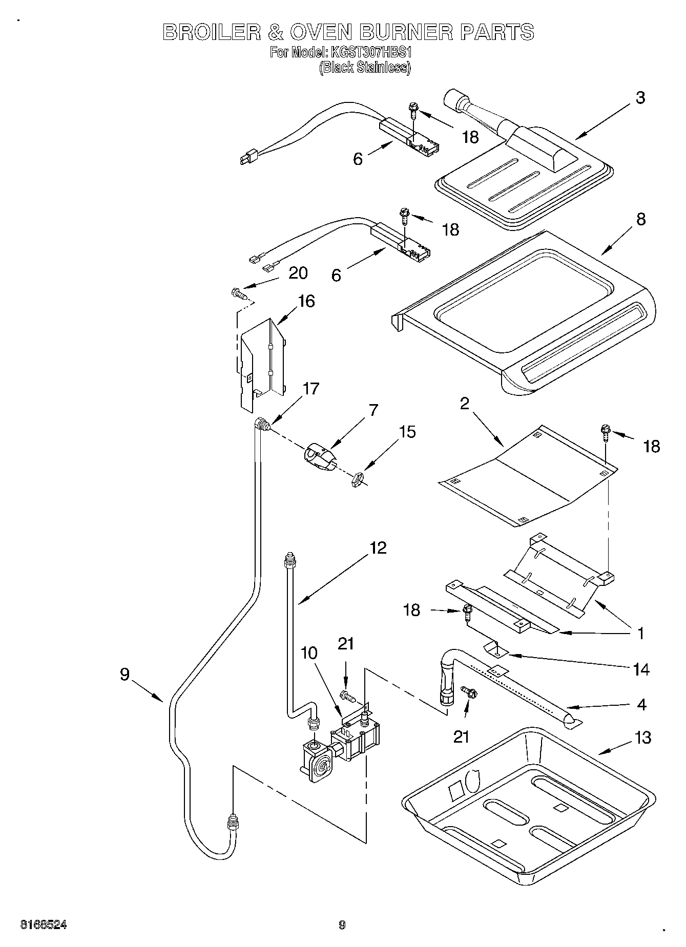 06 - BROILER AND OVEN BURNER
