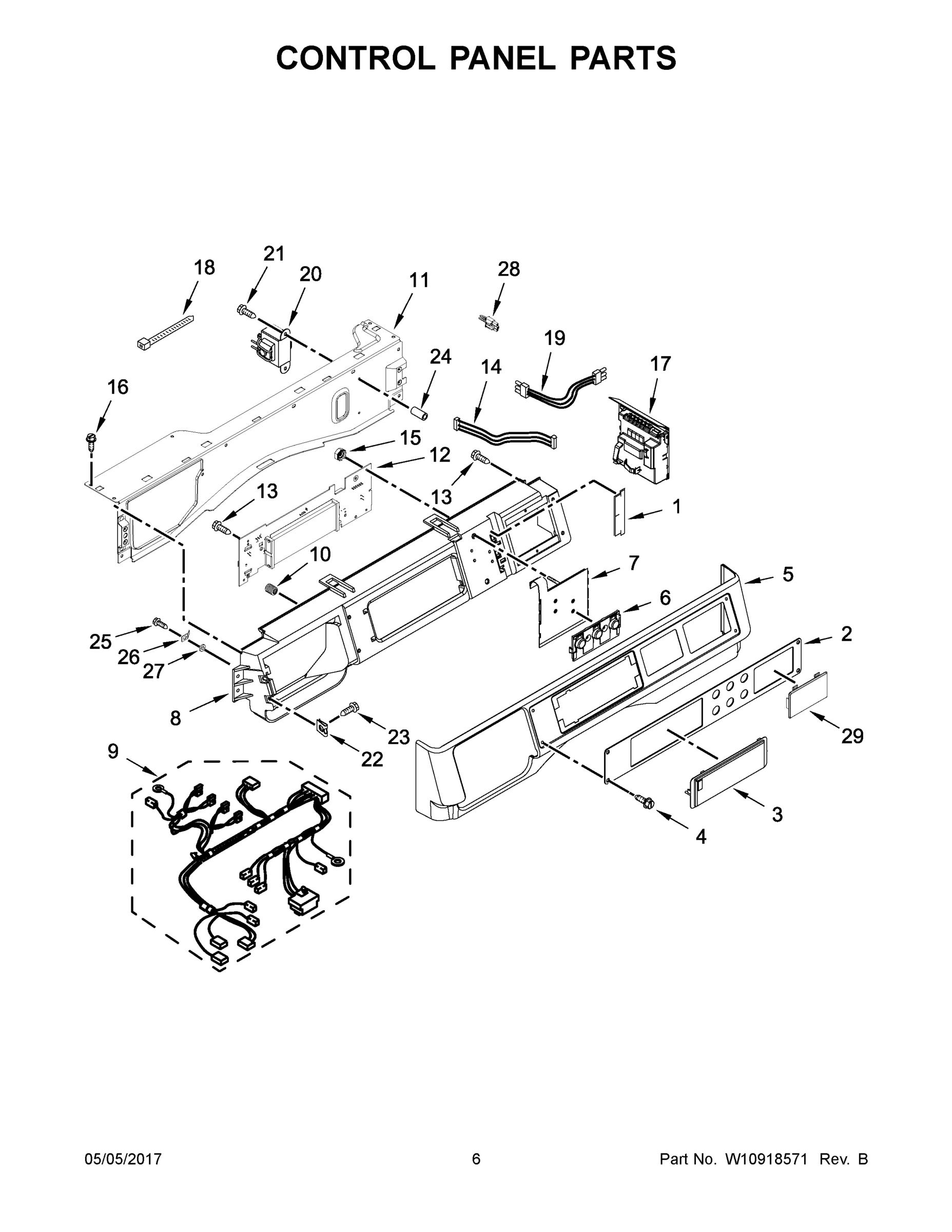 04 - CONTROL PANEL PARTS