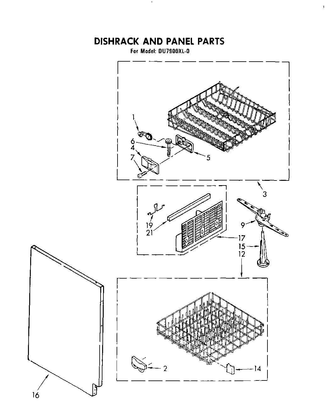 06 - DISHRACK AND PANEL