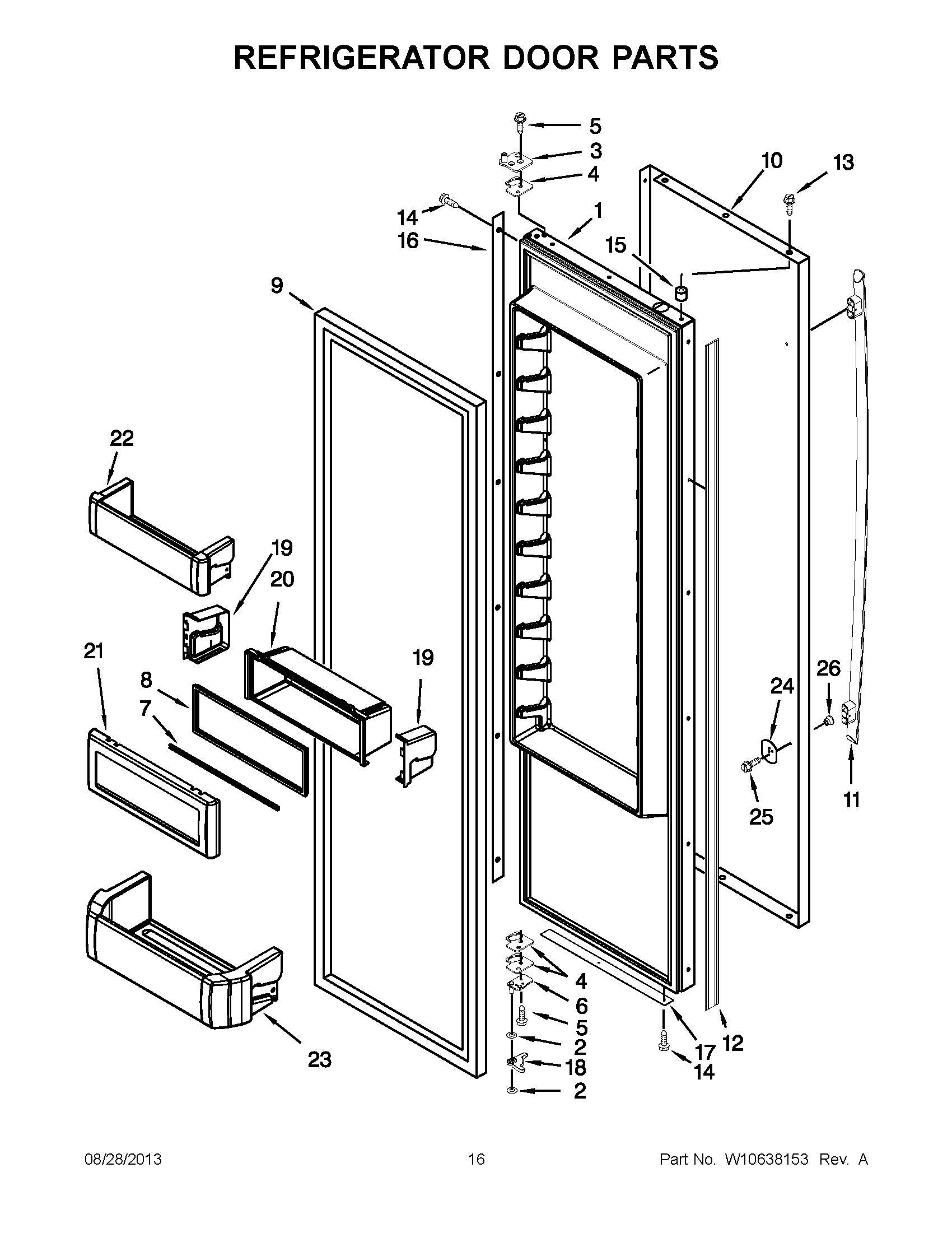 09 - REFRIGERATOR DOOR PARTS