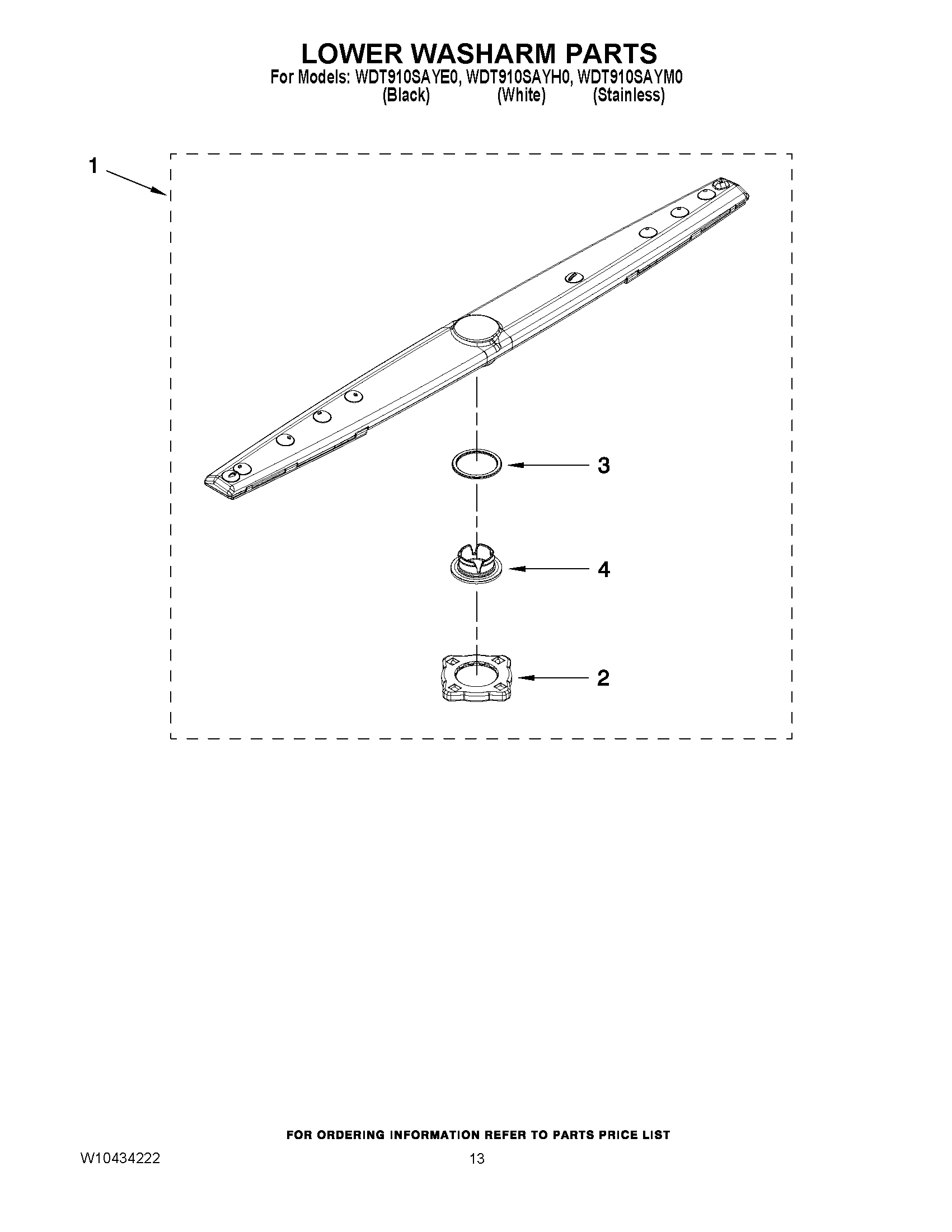 11 - LOWER WASHARM PARTS