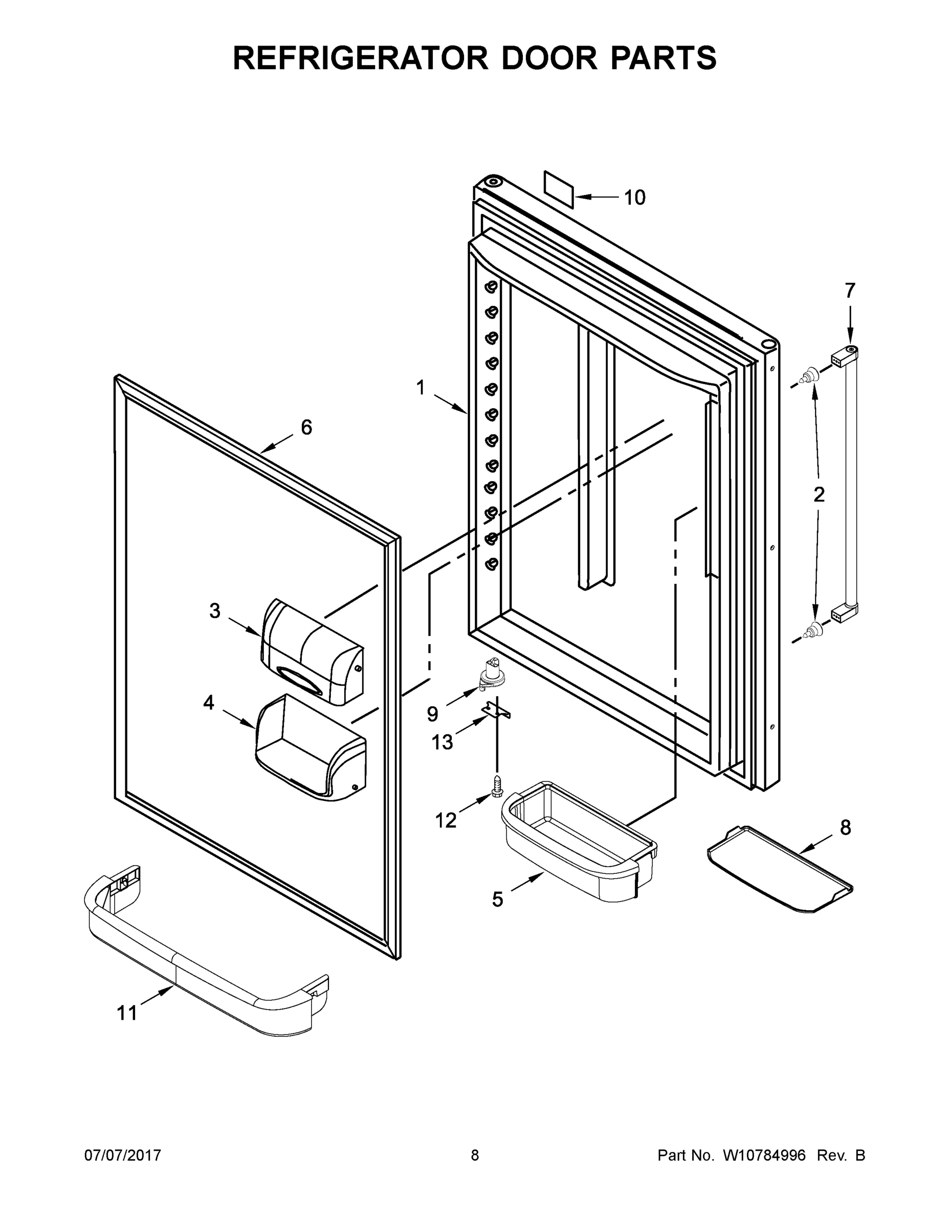 05 - REFRIGERATOR DOOR PARTS