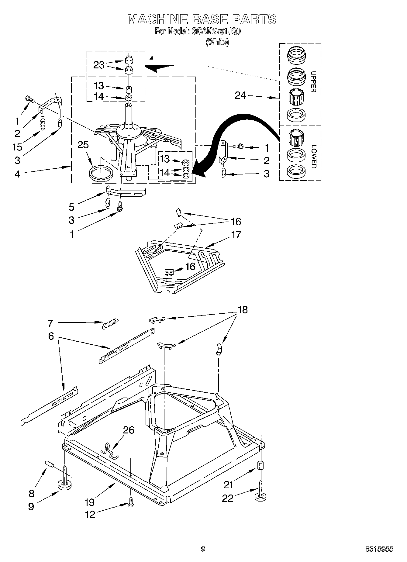 05 - MACHINE BASE PARTS