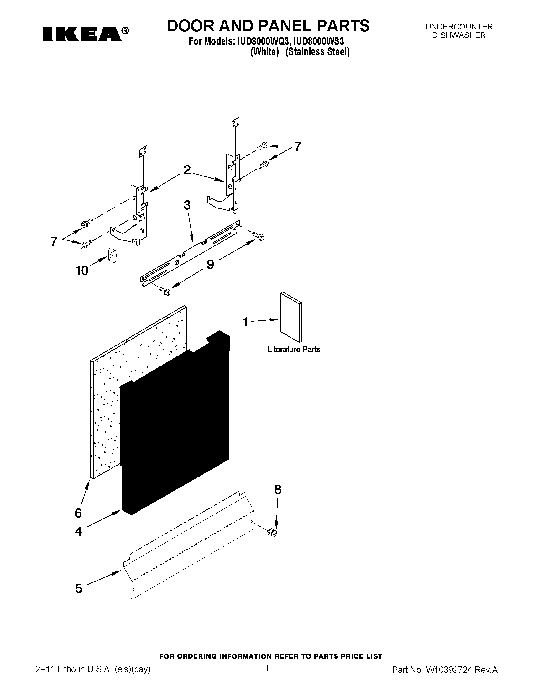 01 - DOOR AND PANEL PARTS