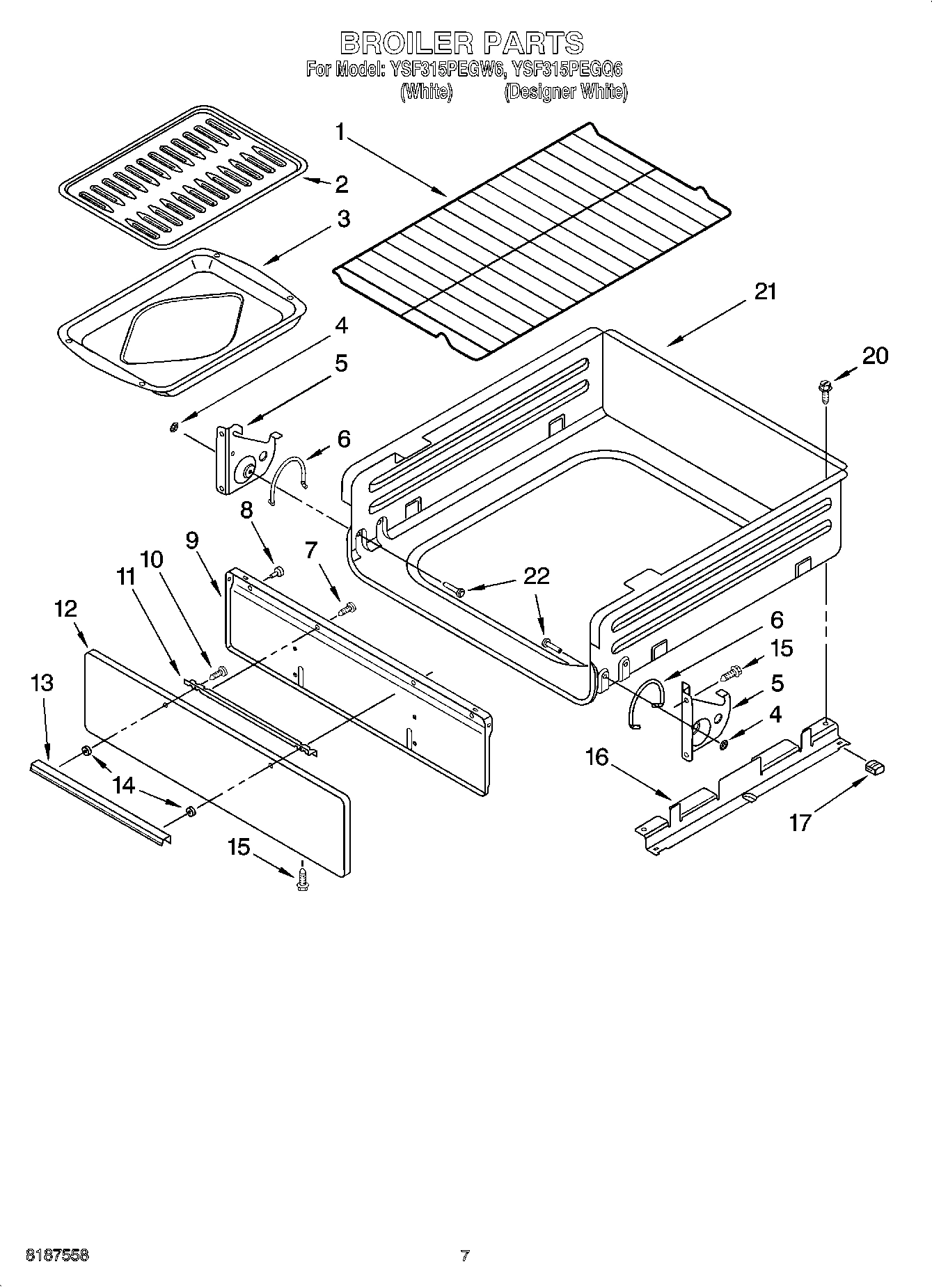 05 - BROILER PARTS