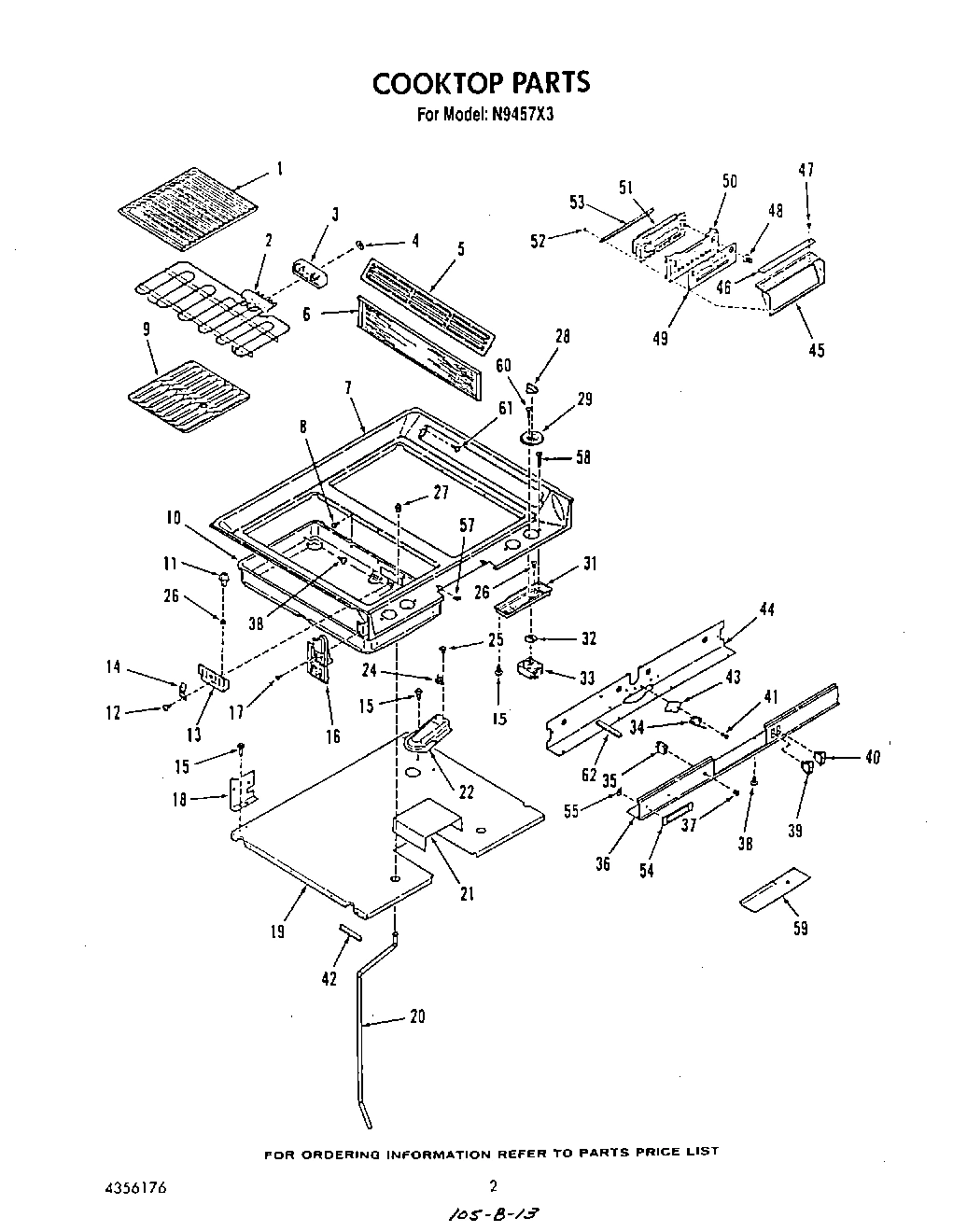 02 - COOKTOP , LIT/OPTIONAL