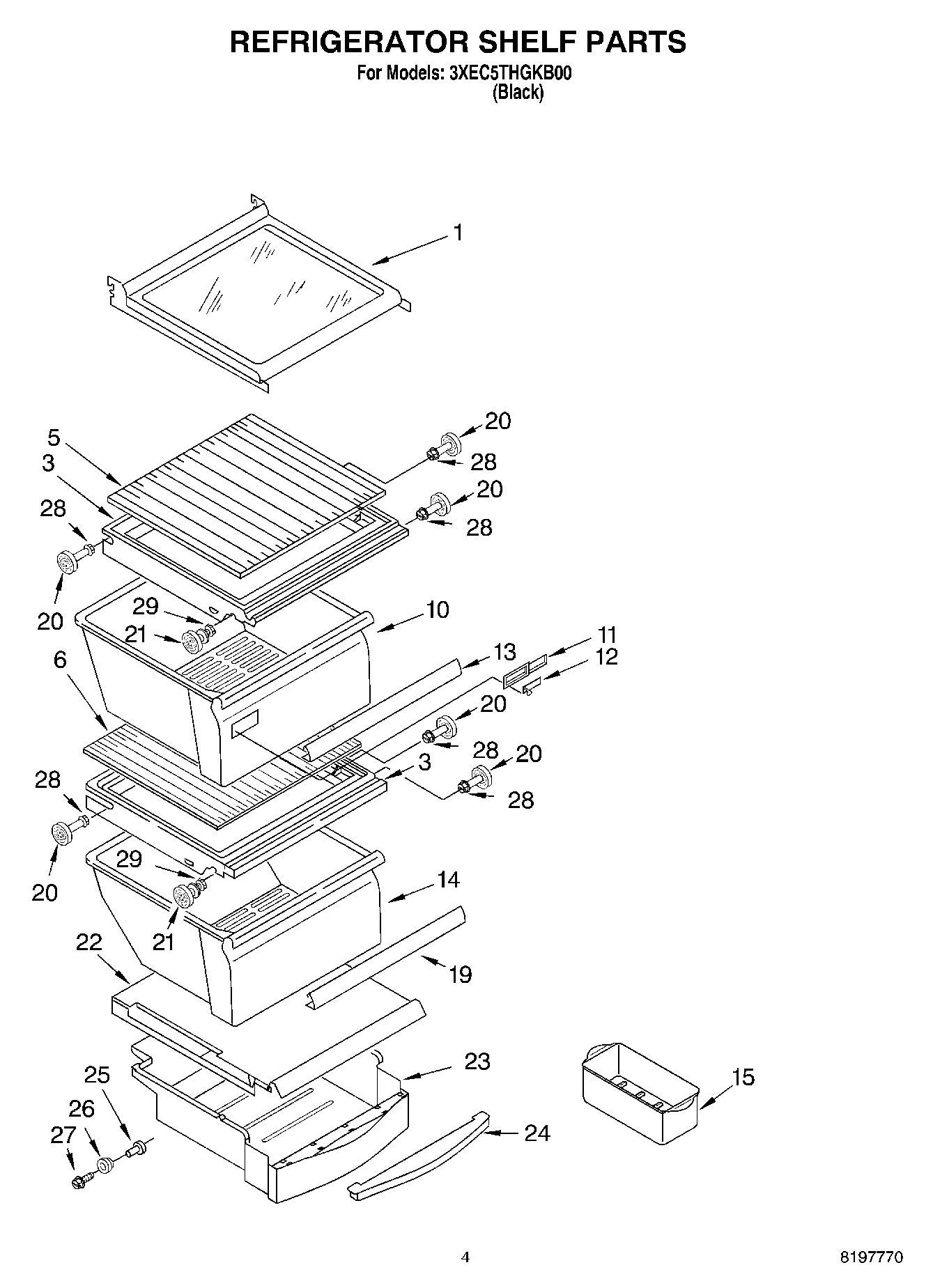 03 - REFRIGERATOR SHELF