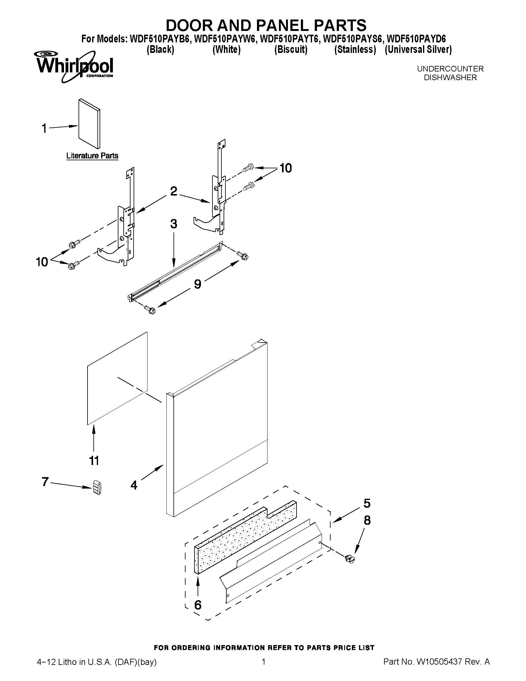 01 - DOOR AND PANEL PARTS