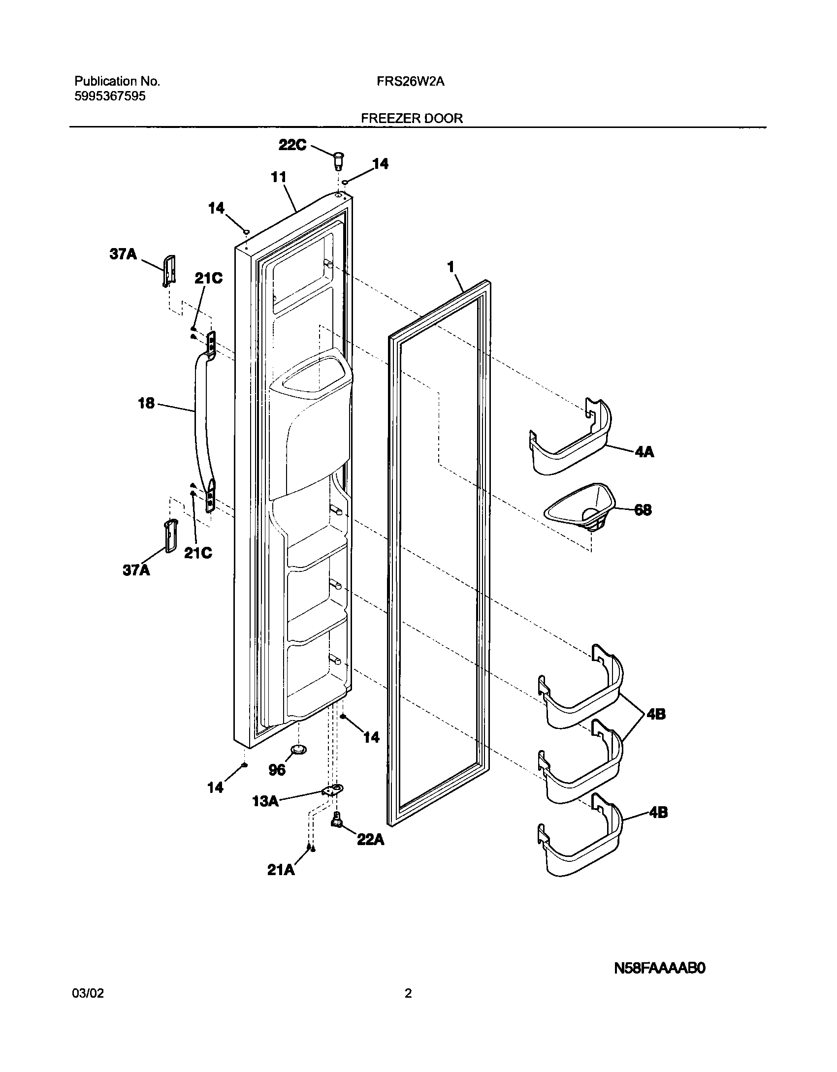03 - FREEZER DOOR