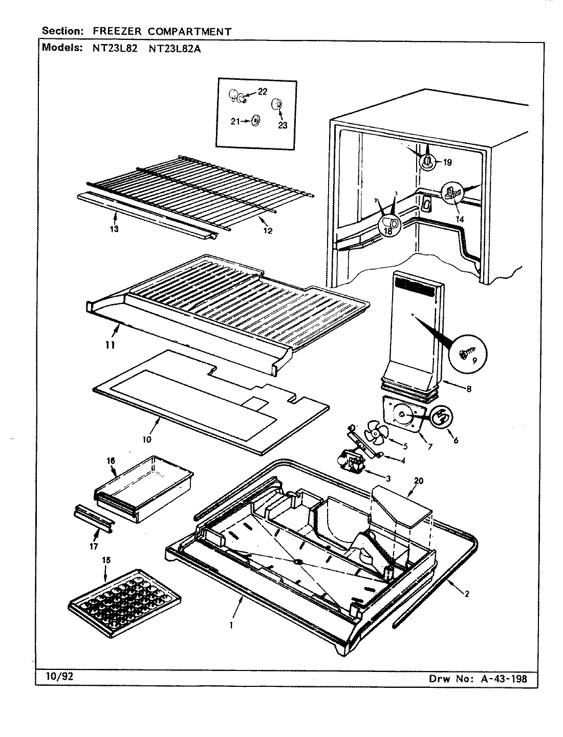 01 - FREEZER COMPARTMENT