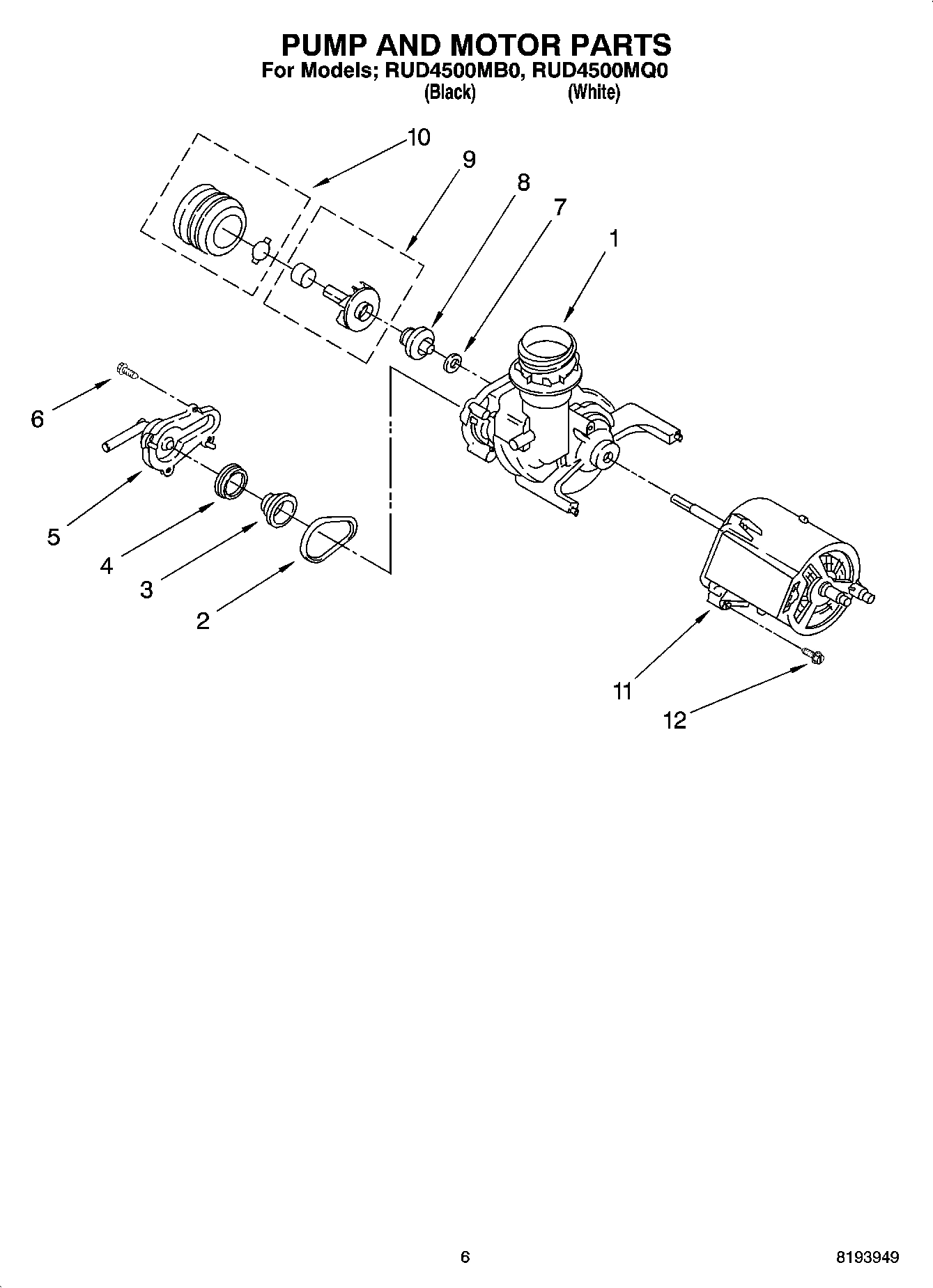 05 - PUMP AND MOTOR PARTS