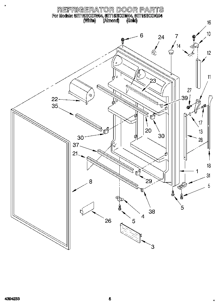 04 - REFRIGERATOR DOOR