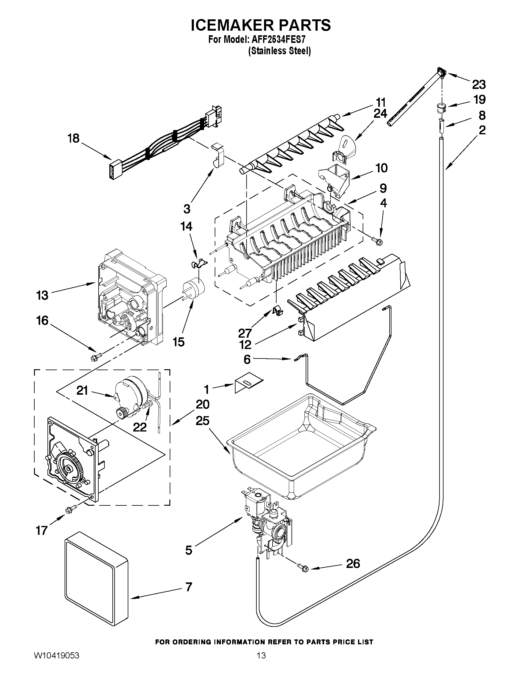08 - ICEMAKER PARTS