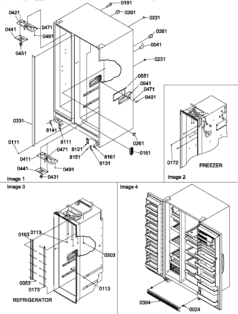 02 - CABINET PARTS