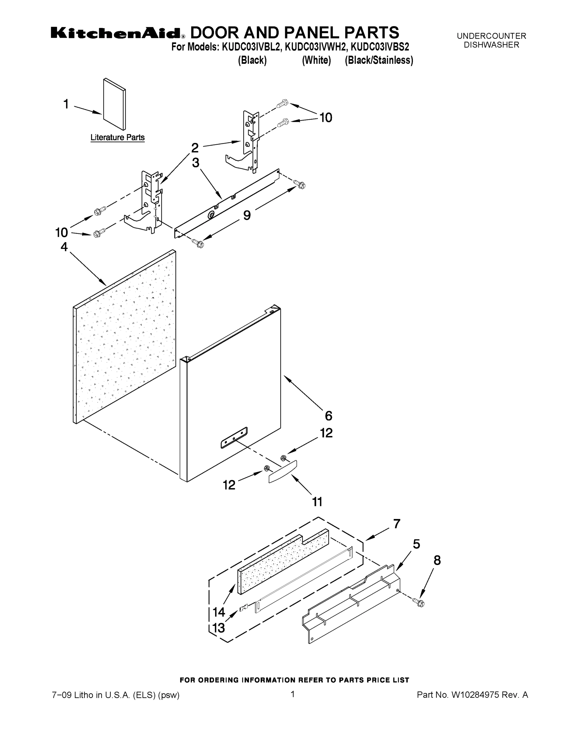 01 - DOOR AND PANEL PARTS