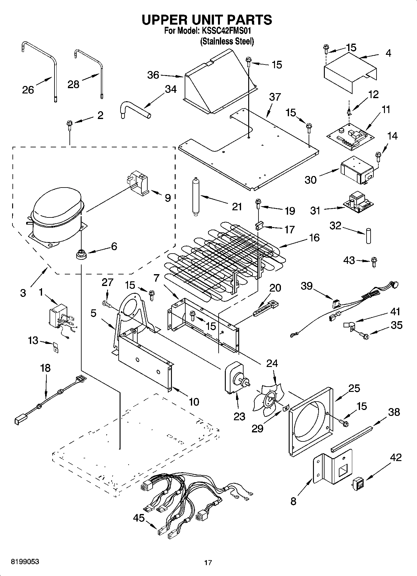 11 - UPPER UNIT PARTS