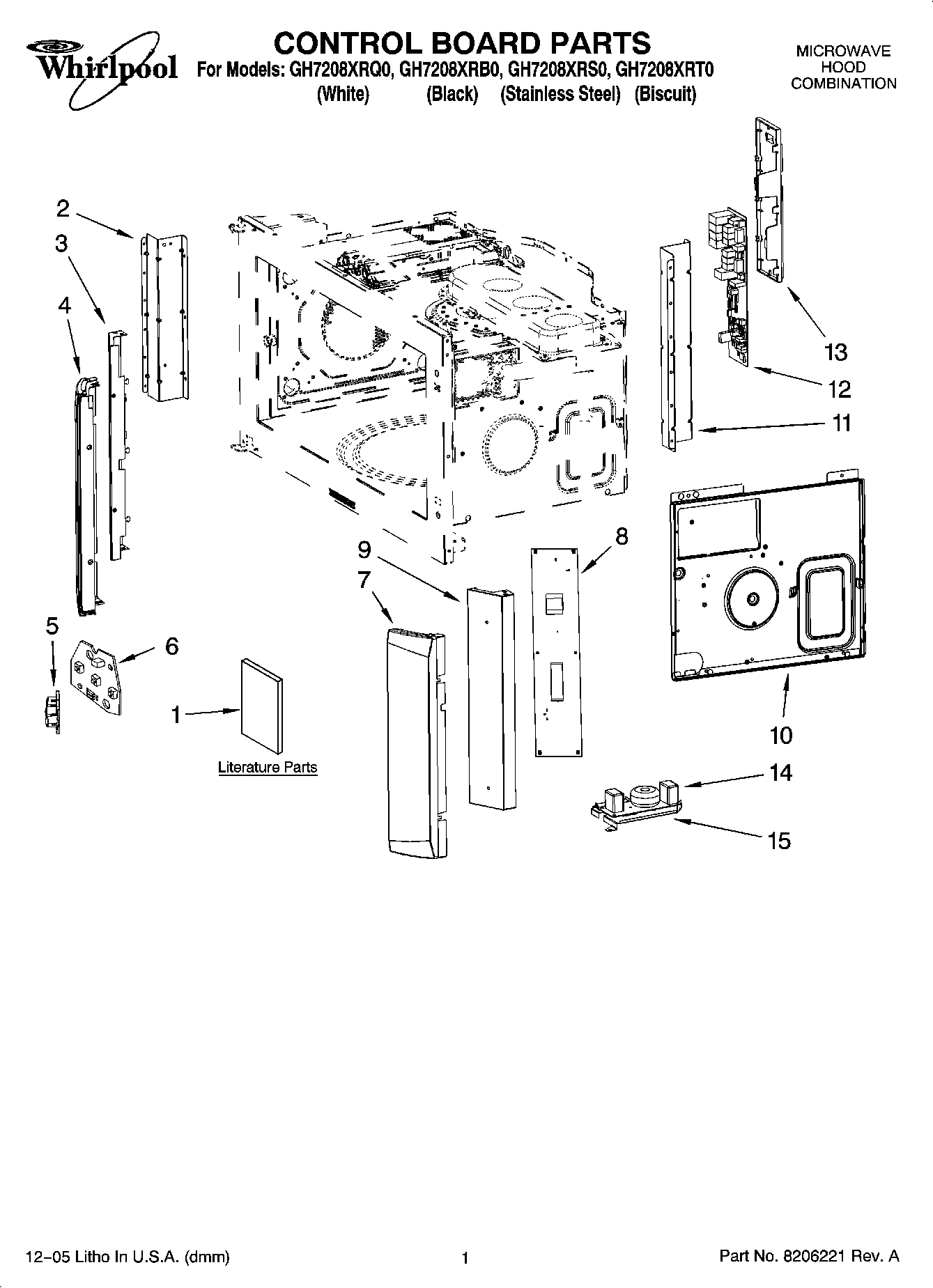 01 - CONTROL BOARD PARTS