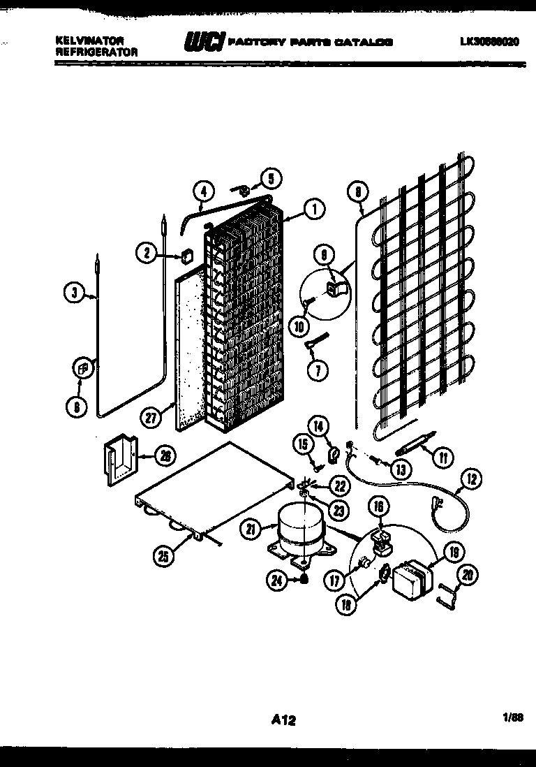 07 - SYSTEM AND AUTOMATIC DEFROST PARTS
