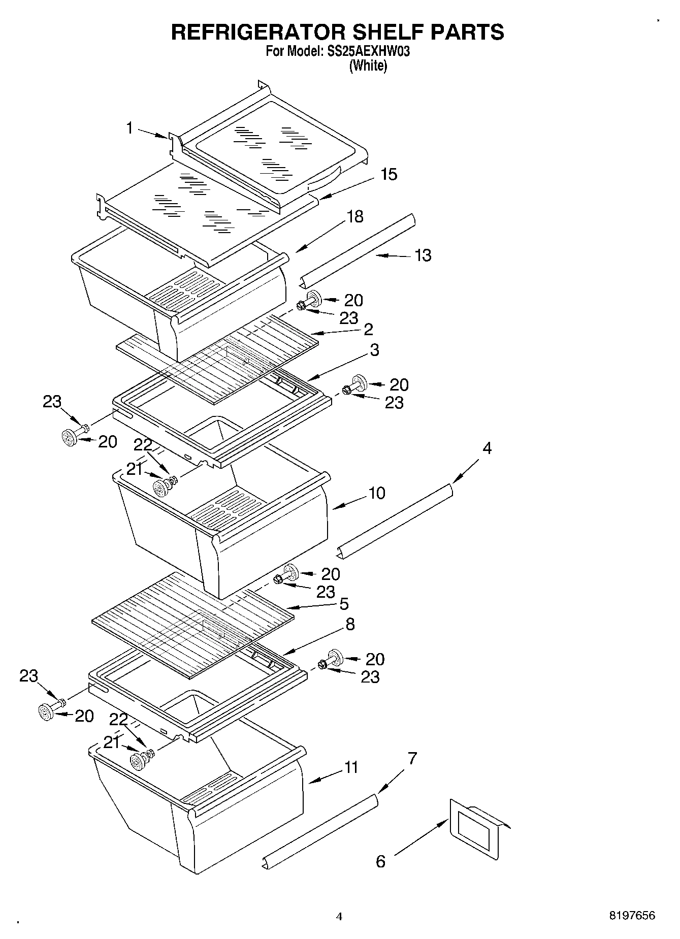 03 - REFRIGERATOR SHELF